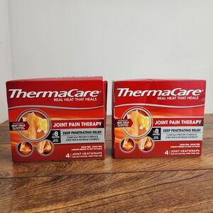 Lot 2 Portable Heating Pad, Joint & Muscle Pain Patches Heat Wrap exp 1-31-2025